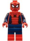 Minifigurka: SH1020:  Spider-Man - Printed Dark Blue Arms, Red Boots