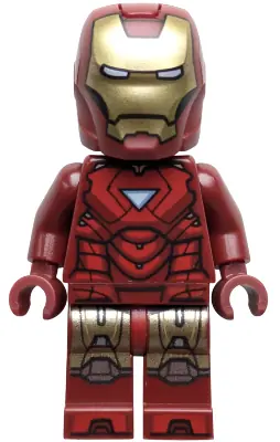 SH1040:  Iron Man - Mark 6 Armor, Large Helmet Visor, Trans-Light Blue Head