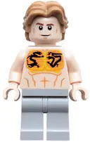 Minifigurka: SH1041:  Aldrich Killian - Bare Chest with Dragon Tattoos