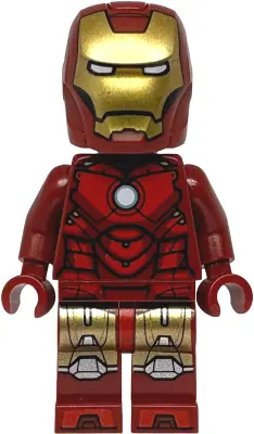 SH1048:  Iron Man - Mark 4 Armor, Large Helmet Visor, Light Nougat Head