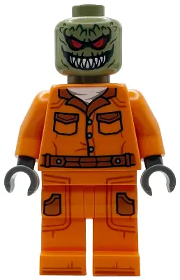 SH1078:  Killer Croc - Prison Jumpsuit, Side Pockets