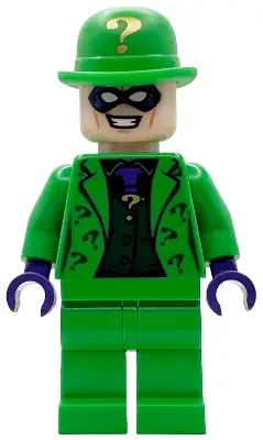 SH1081:  The Riddler - Bright Green Outfit and Bowler Hat