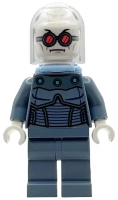 SH1082:  Mr. Freeze - Sand Blue Outfit, Bright Light Blue Air Tanks