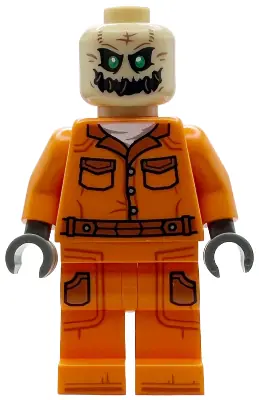 SH1085:  Scarecrow - No Hat, Prison Jumpsuit, Side Pockets