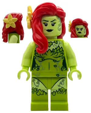 SH1086:  Poison Ivy - Lime Outfit, Yellowish Green Arms, Flower