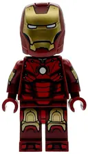 Minifigurka: SH1097:  Iron Man - Mark 3 Armor, Printed Arms