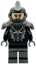 Minifigurka: SH1098:  Rhino - Shoulder Armor with Light Bluish Gray Horn
