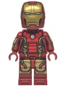 Minifigurka: SH1103:  Iron Man - Mark 43 Armor, Light Nougat Head, Printed Arms