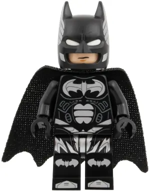 SH1119:  Batman - Black Suit with Silver Bats and Trim