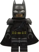 Minifigurka: SH1122:  Batman - Pearl Dark Gray Armor, Cowl with White Eyes, Spongy Cape