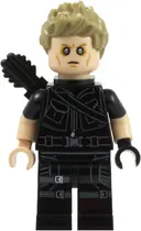 Minifigurka: SH1130:  Hawkeye - Black Suit, Quiver