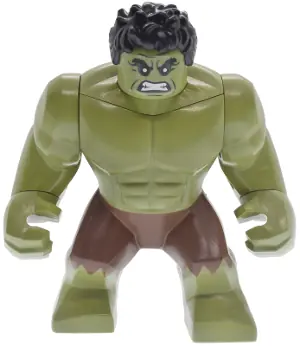 SH1138:  Hulk - Giant, Reddish Brown Pants with Frayed Edges