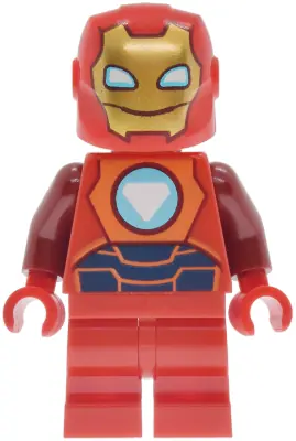 SH1143:  Iron Man - Reddish Orange and Dark Blue Armor