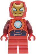 Minifigurka: SH1143:  Iron Man - Reddish Orange and Dark Blue Armor