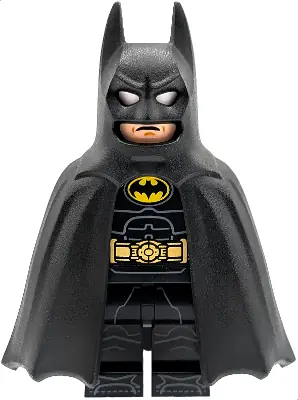 SH1153:  Batman - Black Suit, One Piece Cowl and Straight Cape