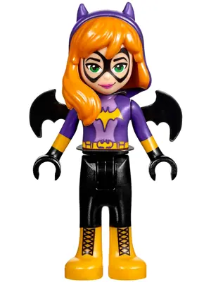 SHG001:  Batgirl - Mini Doll, Dark Purple Suit