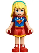Minifigurka: SHG006:  Supergirl - Red Skirt