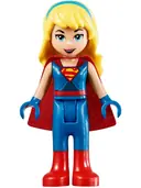 Minifigurka: SHG011:  Supergirl - Blue Legs and Red Boots, Blue Gloves