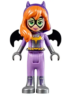 SHG012:  Batgirl - Mini Doll, Medium Lavender Suit