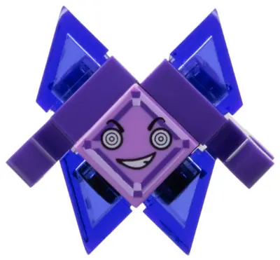 SHG020:  Kryptomite - Purple, Small Crystals, Hands