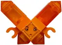 Minifigurka: SHG028:  Kryptomite - Orange, Medium Crystals, Hands