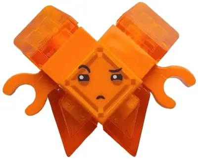 SHG032:  Kryptomite - Orange, Small Crystals (Slopes), Hands