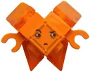 Minifigurka: SHG032:  Kryptomite - Orange, Small Crystals (Slopes), Hands