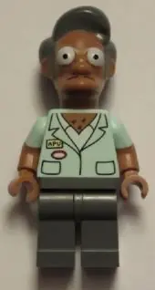 SIM025:  Apu Nahasapeemapetilon with Name Tag