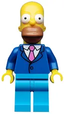 Minifigurka: SIM028:  Date Night Homer, The Simpsons, Series 2 (Minifigure Only without Stand and Accessories)