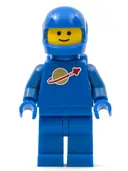 Minifigurka: SP004NEW:  Classic Space - Blue with Air Tanks and Motorcycle (Standard) Helmet (Reissue)