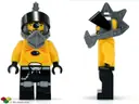 Minifigurka: SP097:  Space Police 3 Alien - Snake with Visor