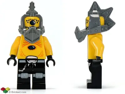 SP100:  Space Police 3 Alien - Snake without Visor
