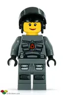 Minifigurka: SP107:  Space Police 3 Officer  9 - Female