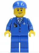 Minifigurka: SP122:  Shuttle Ground Crew Member