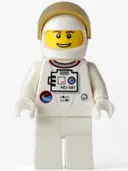 Minifigurka: SP124:  Shuttle Astronaut - Male, Thin Grin with Teeth