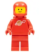 Minifigurka: SP132:  Classic Space - Red with Air Tanks and Updated Helmet (Second Reissue)