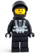 Minifigurka: SP134:  Blacktron I - Back Print