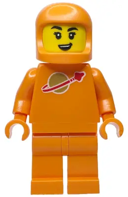SP142:  Classic Space - Orange without Air Tanks, Female