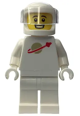 SP146:  Classic Space - White without Air Tanks, with Visor, Male