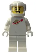 Minifigurka: SP146:  Classic Space - White without Air Tanks, with Visor, Male