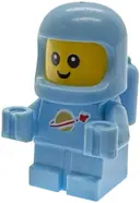 Minifigurka: SP150:  Spacebaby - Classic Space, Bright Light Blue