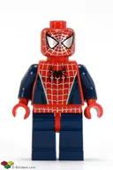 Minifigurka: SPD028:  Spider-Man - Dark Blue Arms and Legs, Silver Webbing