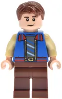 Minifigurka: ST013:  Will Byers - Blue Jacket, Reddish Brown Legs