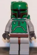 Minifigurka: SW0002A:  Boba Fett - Bluish Grays