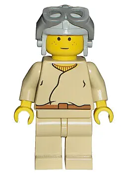 SW0008:  Anakin Skywalker (Light Gray Aviator Cap)