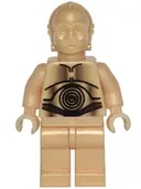 Minifigurka: SW0010:  C-3PO - Pearl Light Gold