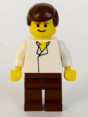SW0015:  Han Solo - White Shirt without Wrinkles, Brown Legs