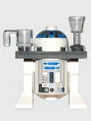 Minifigurka: SW0028A:  Astromech Droid, R2-D2 - Dark Bluish Gray Serving Tray