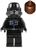 Minifigurka: SW0035A:  Imperial TIE Fighter Pilot - Reddish Brown Head