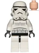 Minifigurka: SW0036A:  Imperial Stormtrooper - Light Nougat Head, Solid Mouth Helmet